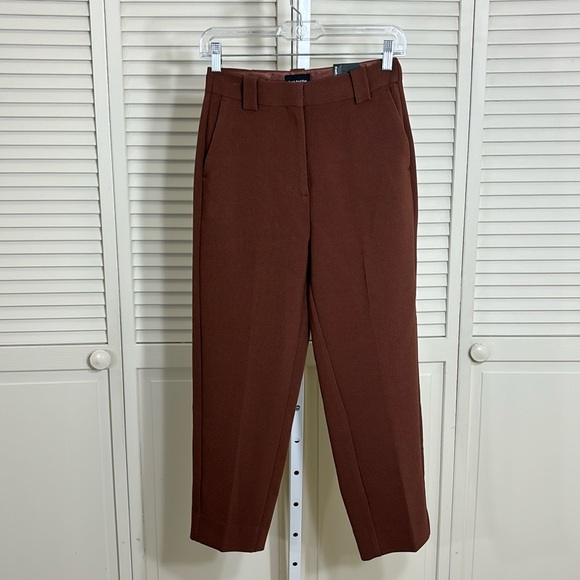 NWT Frank & Oak Alice Straight Ankle Pants Trouser Size 2 - Picture 5 of 16
